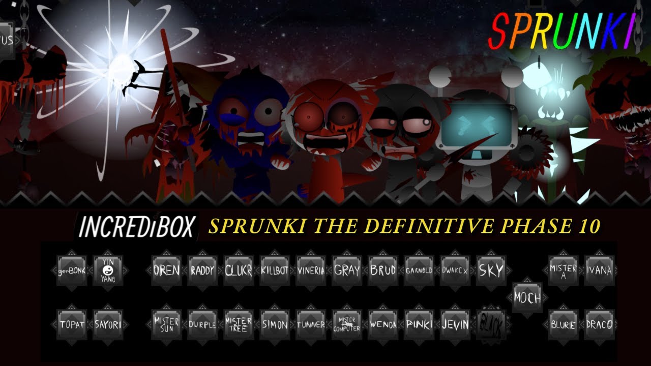 How to play Sprunki Definitive Phase 10