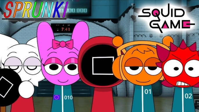 How to play Sprunki Pyramixed Squid Game